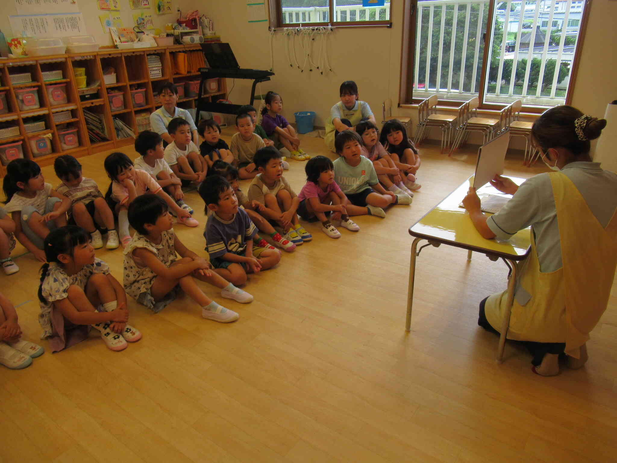 8月 保健指導（4、5歳児）｜ニチイキッズ北上むらさきの保育園｜ニチイ